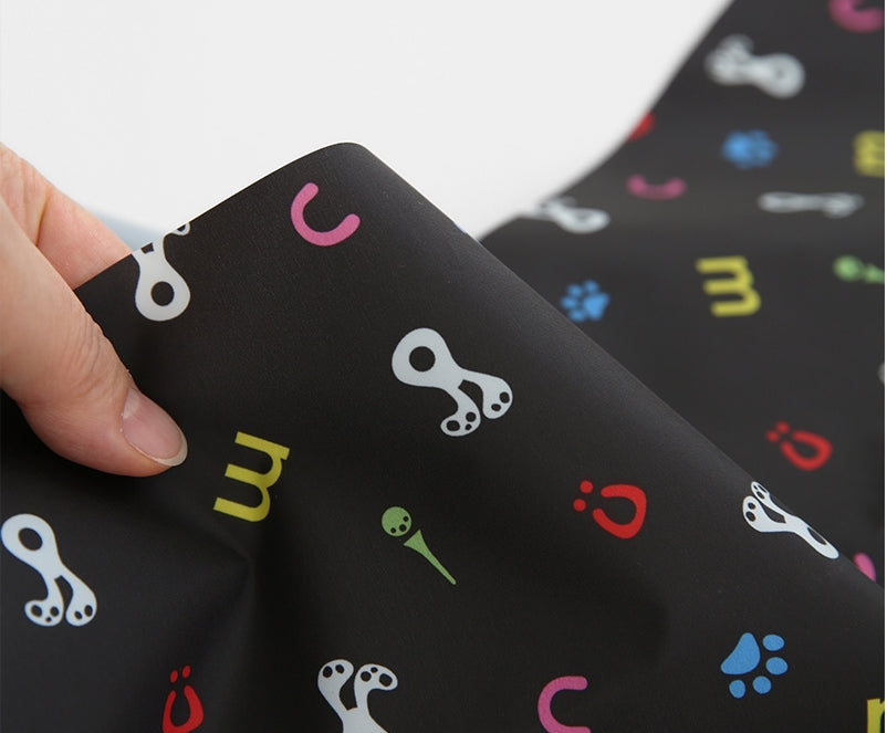 Paws Waterproof Fabric, Quality Korean Fabric By the Yard Land of Oh