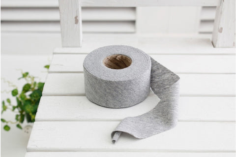 Cotton Knit Bias Tape, 4 cm Wide, 13 Colors, Sewing Notions, Quality Korean Fabric, 10 Yards, By the Roll /37976
