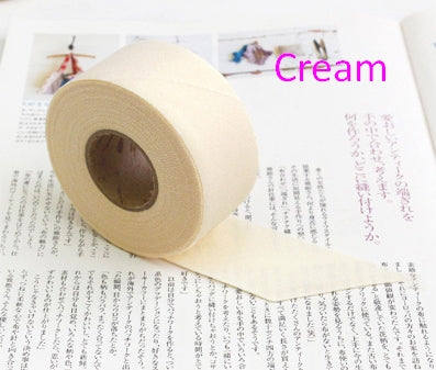 Cotton Knit Bias Tape, 4 cm Wide, 13 Colors, Sewing Notions, Quality Korean Fabric, 10 Yards, By the Roll /37976