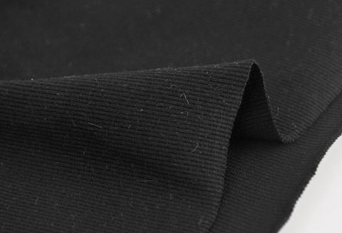 Ribbing Fabric Cotton Rib Knit - Choose From 13 Colors - By Half Yard - 1410 /04590