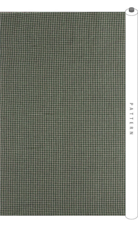 Checkered Cotton Blend Fabric, By the Yard GJ 56371