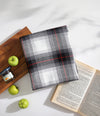 Black and White Plaid Cotton Fabric - By the Yard GJ 56378