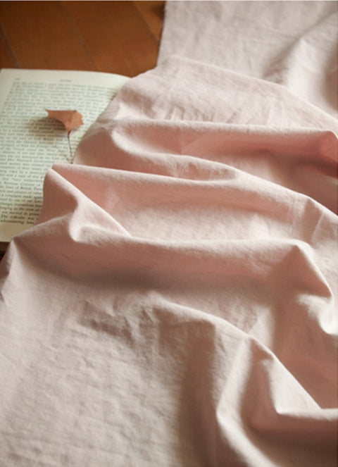 Soft Pre-Washed Cotton Fabric, Solid Cotton Fabric - In 10 Colors - 59" Wide - By the Yard /25207