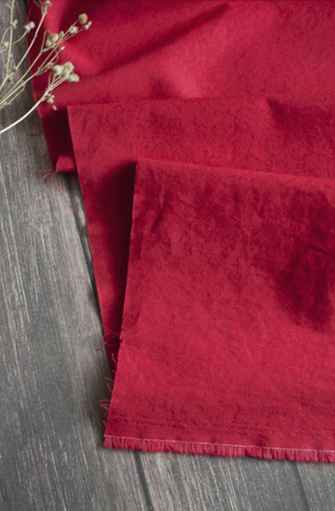 Soft Pre-Washed Cotton Fabric, Solid Cotton Fabric - In 10 Colors - 59" Wide - By the Yard /25207
