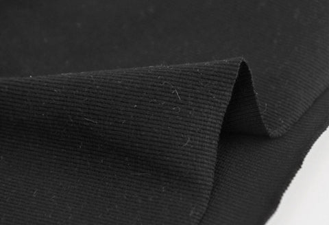 Ribbing Cotton Rib Knit Fabric - in 18 Colors - By the Yard /41263