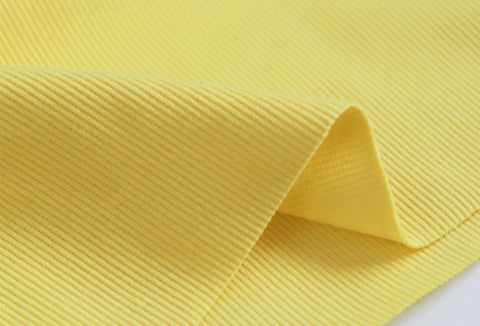 Ribbing Cotton Rib Knit Fabric - in 18 Colors - By the Yard /41263