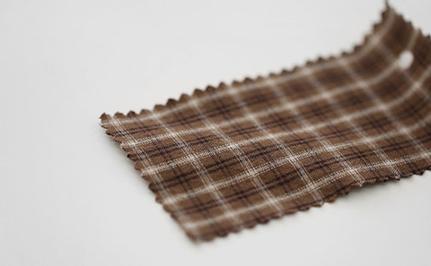 Pre-washed Checker Cotton Fabric in 8 Colors per Yard 30423 - 172