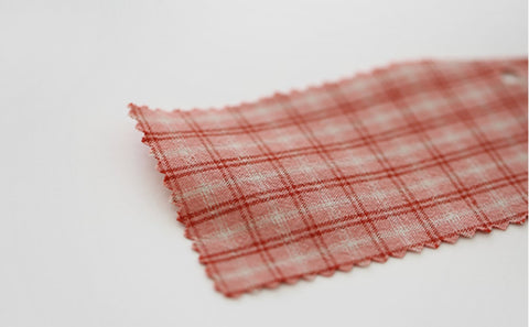 Pre-washed Checker Cotton Fabric in 8 Colors per Yard 30423 - 172