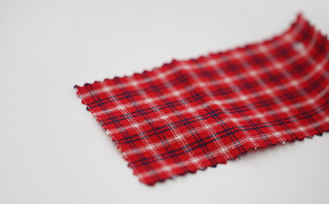 Pre-washed Checker Cotton Fabric in 8 Colors per Yard 30423 - 172