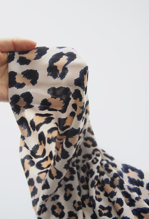 Leopard Chiffon Fabric By the Yard /54162