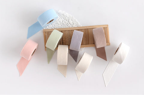 Organic Cotton Knit Bias 4 cm Wide, 8 Colors, 7 Yards, Quality Korean Fabric, By the Roll /56106 - 65