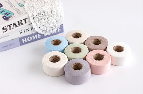 Organic Cotton Knit Bias 4 cm Wide, 8 Colors, 7 Yards, Quality Korean Fabric, By the Roll /56106 - 65