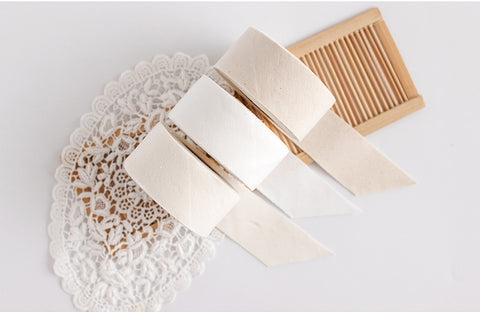 Organic Cotton Knit Bias 4 cm Wide, 8 Colors, 7 Yards, Quality Korean Fabric, By the Roll /56106 - 65