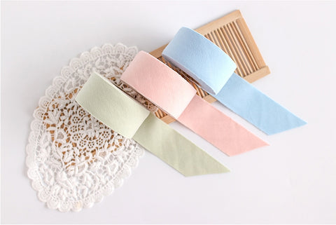 Organic Cotton Knit Bias 4 cm Wide, 8 Colors, 7 Yards, Quality Korean Fabric, By the Roll /56106 - 65