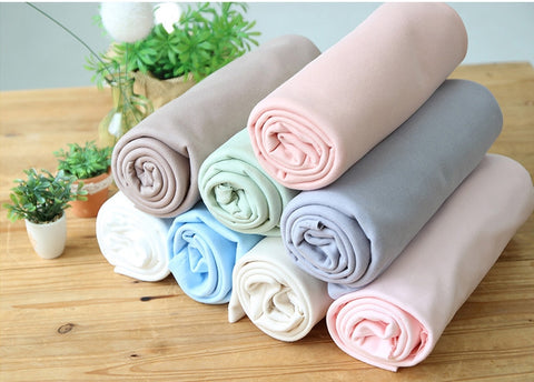 Organic Cotton Knit Fabric, GOTS Certified, 8 Colors, By the Yard /20914