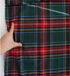 Tartan Check Christmas Fabric Red Green Navy Plaid Brushed Cotton Fabric, Prewashed - Fabric By the Yard /52289