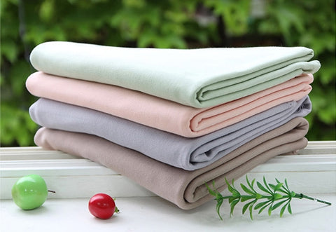 Organic Cotton Knit Fabric, GOTS Certified, 8 Colors, By the Yard /20914