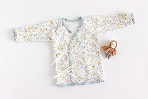 Organic Cotton Knit Fabric, Squirrels & Birds, GOTS Certified, By the Yard /53915