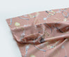 Luxury Chain Chiffon Fabric, Coral Pink, Teal, By the Yard /55985