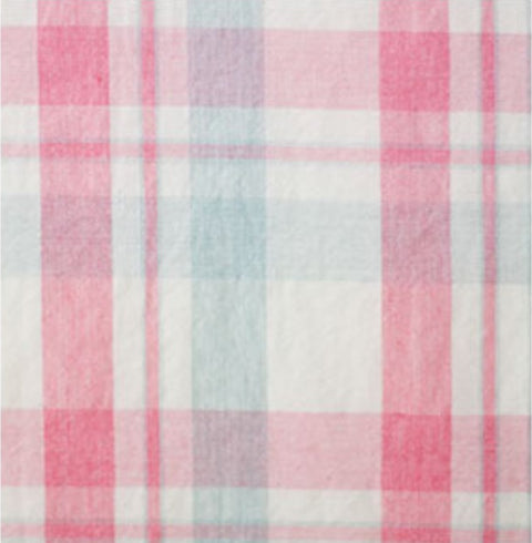 Wide Check Cotton Fabric, Plaid Cotton Fabric, Yarn Dyed, Prewashed Cotton Fabric, Quality Korean Fabric - Fabric By the Yard /43534