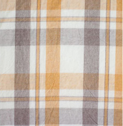 Wide Check Cotton Fabric, Plaid Cotton Fabric, Yarn Dyed, Prewashed Cotton Fabric, Quality Korean Fabric - Fabric By the Yard /43534