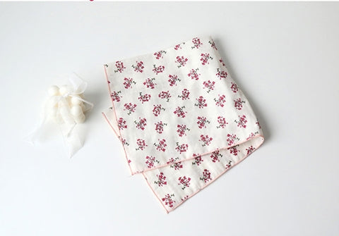 Mini Flowers Cotton Double Gauze Fabric By the Yard /53569