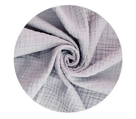 Organic Cotton Gauze Wrinkled, Triple Layers, 4 Colors, Crinkle Gauze By the Yard /26198