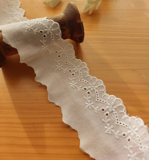 14 yards, Cotton Lace, Trimming, Edging /56912