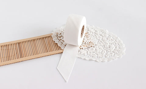 Organic Cotton Knit Bias 4 cm Wide, 8 Colors, 7 Yards, Quality Korean Fabric, By the Roll /56106 - 65