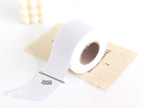 Cotton Knit Bias Tape, 4 cm Wide, 20 Colors, Sewing Notions, Quality Korean Fabric, 7 Yards, By the Roll - 50 /51440