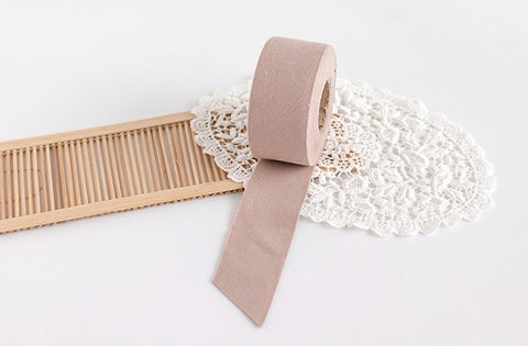 Organic Cotton Knit Bias 4 cm Wide, 8 Colors, 7 Yards, Quality Korean Fabric, By the Roll /56106 - 65