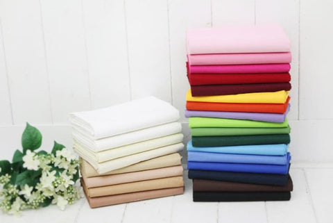 High Quality Solid Cotton Fabric - Skin Tone Beige, Light Beige, Sand Beige or Salmon Beige - By the Yard /34423