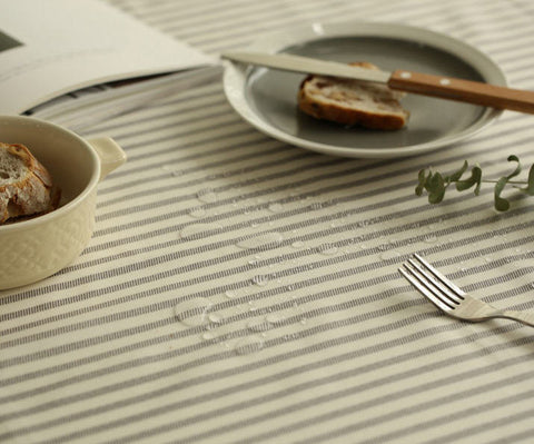 Laminated Cotton Fabric - Modern Lines - By the Yard /84969