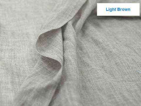 Soft Cotton Blend Gauze Fabric, Washing Gauze, Gray Gauze, Brown Gauze - 57 Inches Wide - By the Yard / 86293