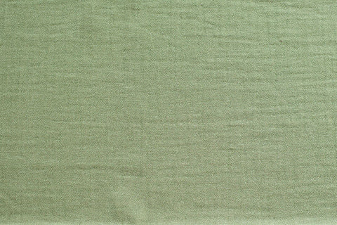 Wrinkled Cotton Gauze, Double Gauze, Khaki Color Gauze, Crinkle Gauze, Yoryu Gauze - 59" Wide - By the Yard 95368 94751-1
