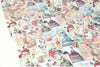 Vintage Versailles Cotton Fabric, Digital Printing - Fabric By the Yard 96221