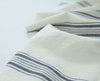 Navy Stripe Cotton Fabric, Washing Cotton, Yarn Dyed Cotton - Fabric By the Yard 92430 87840-1