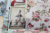 Vintage Versailles Cotton Fabric, Digital Printing - Fabric By the Yard 96221