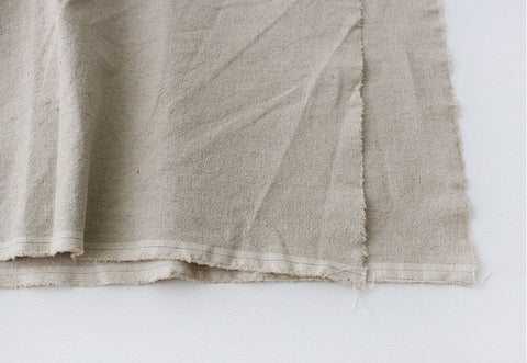 Linen Blend Fabric, Natural Color Linen - Fabric By the Yard 92761