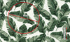 Dark Green Leaves Cotton Fabric - By the Yard 101162