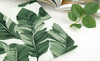 Dark Green Leaves Cotton Fabric - By the Yard 101162