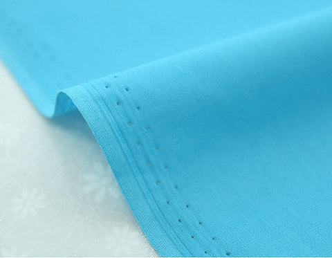Semi-sheer Cotton Fabric, Mint Blue Fabric, Lightweight and Thin - 51 Inches Wide - By the Yard 101076