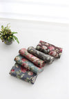Roses Garden Cotton Fabric - Dark Gray, Indi Pink, Mint, Brown or Khaki Gray - By the Yard 102020 / 96951-1
