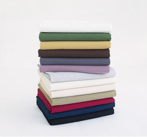 Solid Cotton Canvas Fabric - 13 Colors - 59" Wide - By the Yard 105563 21536-1