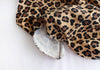 Leopard Print Cotton Fabric - Beige, Mint or Gray - By the Yard 105562 / 16680