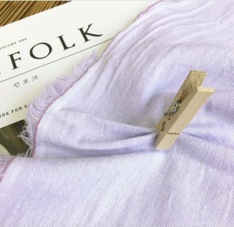 Lavender Chambray Cotton Fabric - By the Yard 100078
