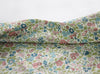 Flowers Cotton Fabric, Floral Fabric - Pink or Purple - Fabric By the Yard 19421-1