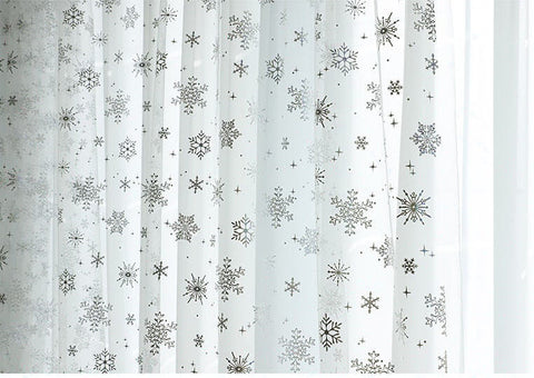 Fat Quarters Snowflakes Mesh Fabric, Frozen Queen Elsa Fabric - Fat Quarter Pack - 25144