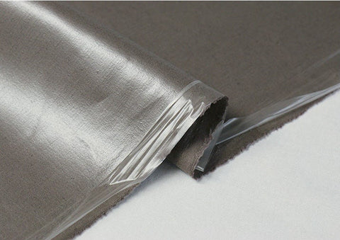 Laminated Linen Blend Waterproof Fabric, Solid Colors, 54 inches Wide, Non-glossy TPU Coating - By the Yard 40187-1