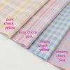 Eco-friendly Laminated Waterproof Fabric, Checker, 4 Styles, Non-glossy TPU Coating - By the Yard 40317-1